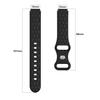 Diamond Patterned Butterfly Buckle Silicone Waterproof Strap Suitable For HUAWEI Band 11/11 Pro for Huawei Wristband 10 9 8