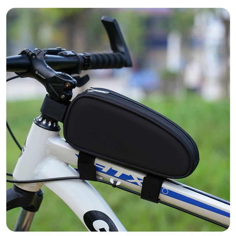 Bicycle Beam Bag Waterproof Universal Mountain Road Front Pipe Bag Tool Kit Riding Bike Storage Bag
