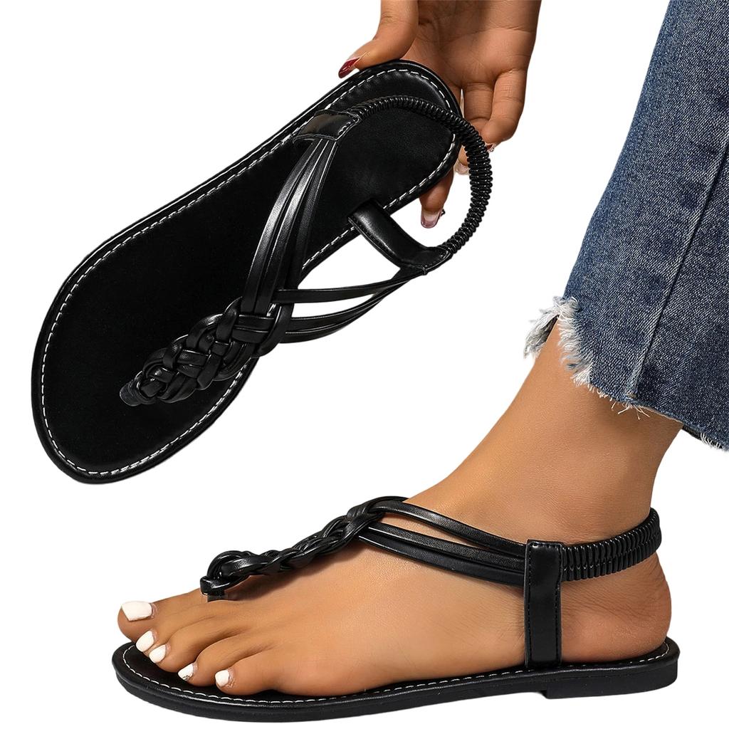 Women's Fashion Plus-Size Casual Flip-Flop Sandals