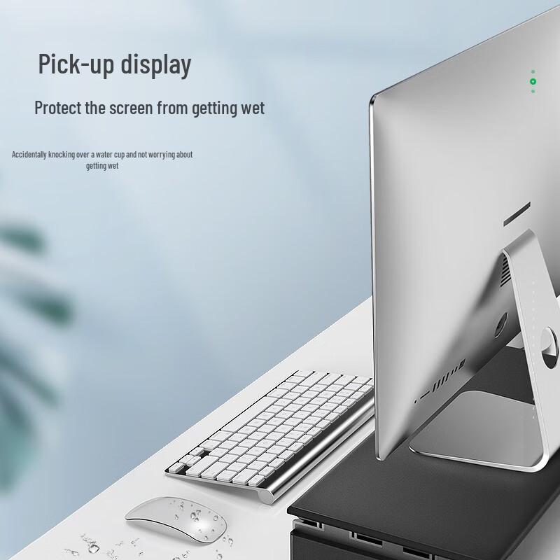 Llano Adjustable Monitor Riser with USB Hub