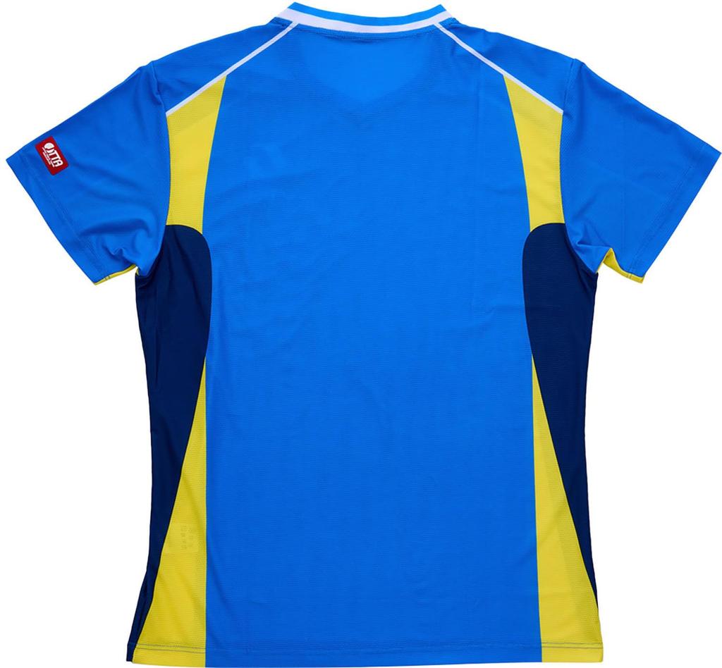 STIGA Table Tennis Game Table Tennis Breathable STIGA Shirt 1805690609 Shirt, J.T.T.A.A. (Japan Association) Approved, KR-IV Blue, 3XL,