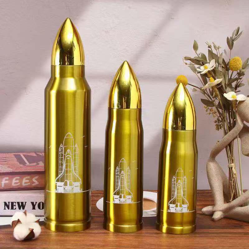 Stainless Steel 304 Bullet Cup - Insulated Outdoor Sports Water Cup