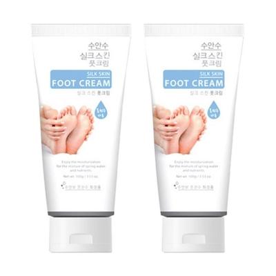 Enesti Silk Skin Spa Foot Cream 100g*2Pcs