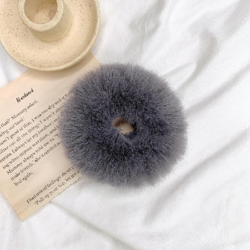 Korean version autumn and winter plush large intestine hair loop new imitation rabbit hair headband