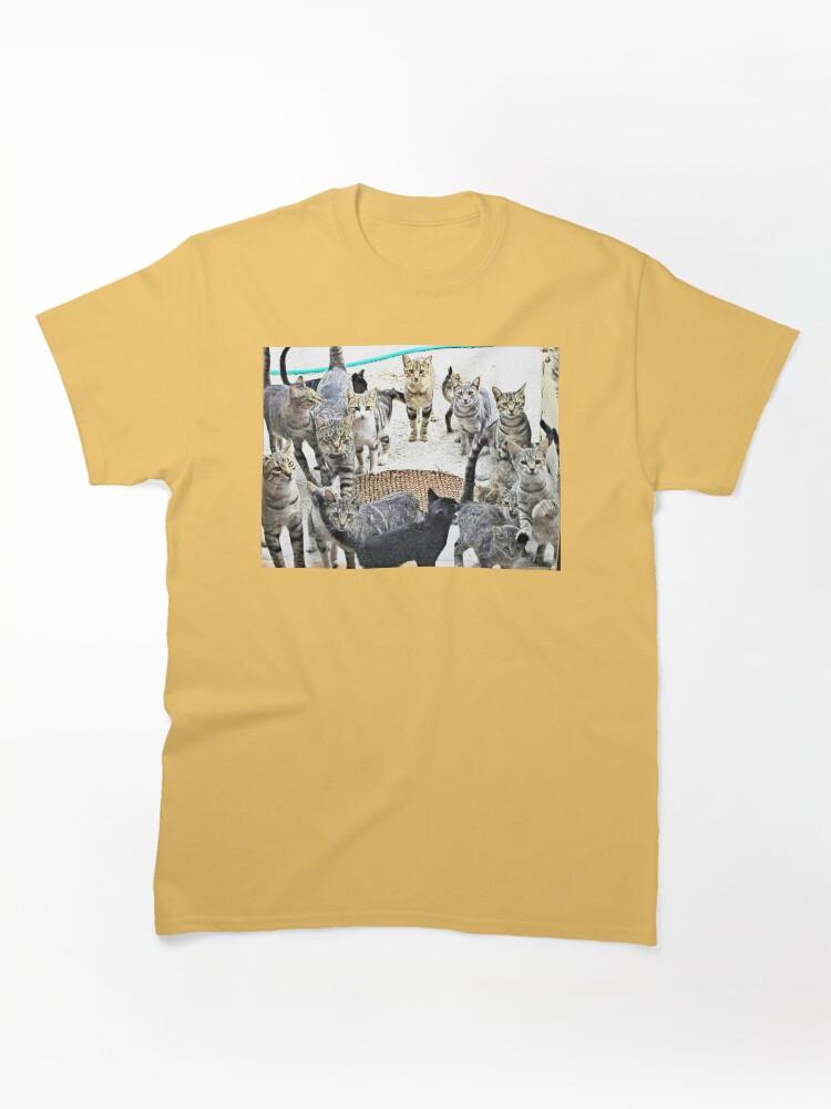 A Gathering of Cats Cats Galore Classic Unisex T-Shirt