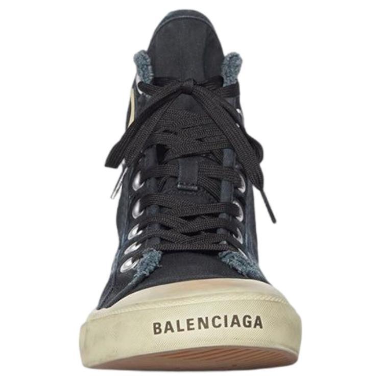 Balenciaga Scarpe Alte Paris Nere Donna 688756W3RC11090