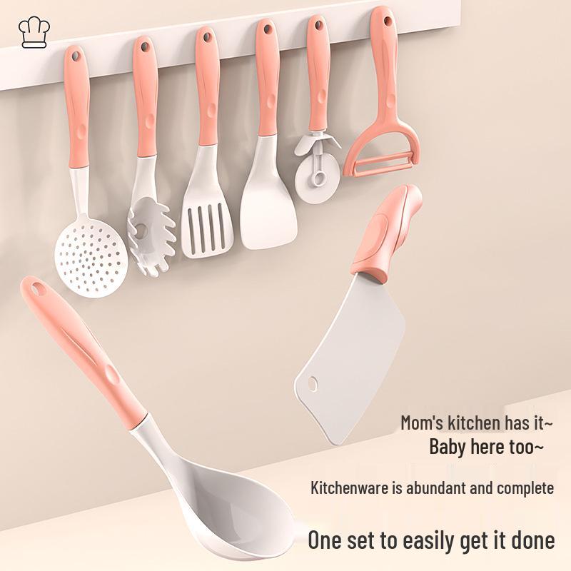 Kids' Play Kitchen Set: Induction Cooker & Cookware for Boys & Girls Aged 2-3 - Pretend Cooking & Stir-Frying Toys