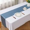 3PCS Elegant Satin Table Runner Classical Coffee Table Runner Decorative Tablecloth  Baby Shower