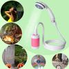 Iron Hammer Portable Shower, Camping Shower, Rechargeable Shower, Large Capacity 4800mAh, Camping Shower, Pet Shower