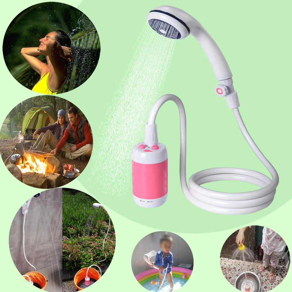Iron Hammer Portable Shower, Camping Shower, Rechargeable Shower, Large Capacity 4800mAh, Camping Shower, Pet Shower