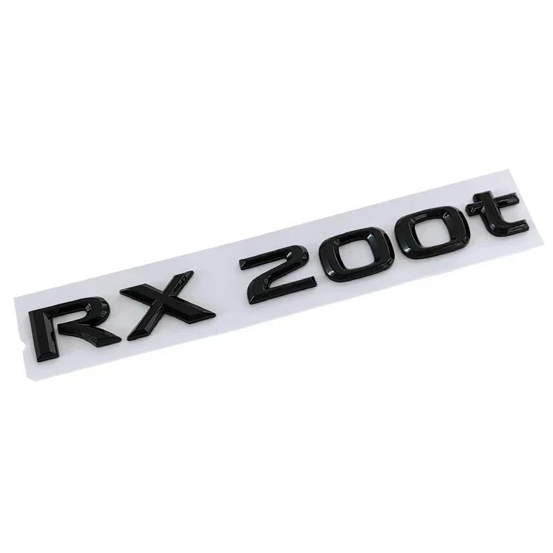ABS Car Stickers for Lexus RX450hL RX200t RX450h ES200t Letter Logo Fender Side Body Rear Trunk Emblem Badge Decals Accessories