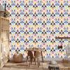 Baroque Damask Wallpaper Cream and White for Living Room and Bedroom 50x1000