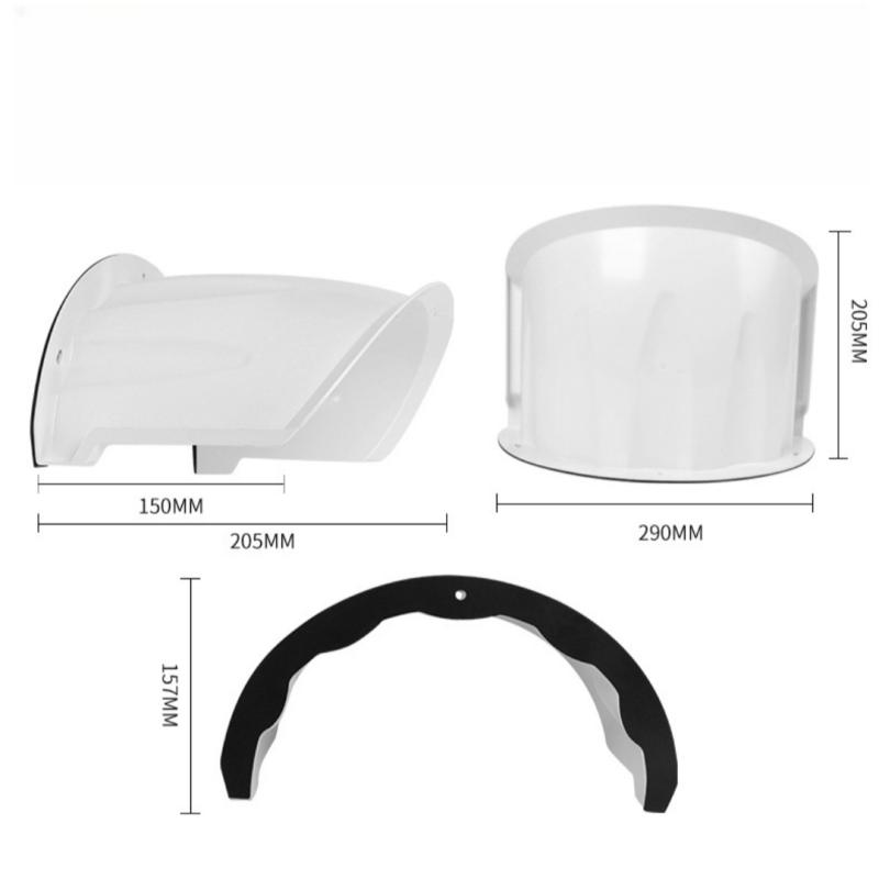 1 Piece Waterproof Rainproof Protective Covers Cctv Turret Dome Cameras Protection Box Security Camera Protection Case