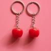 Lovely Bag Ornament Keychain Simulation Tomato Keyring Pendant Key Rings Jewelry