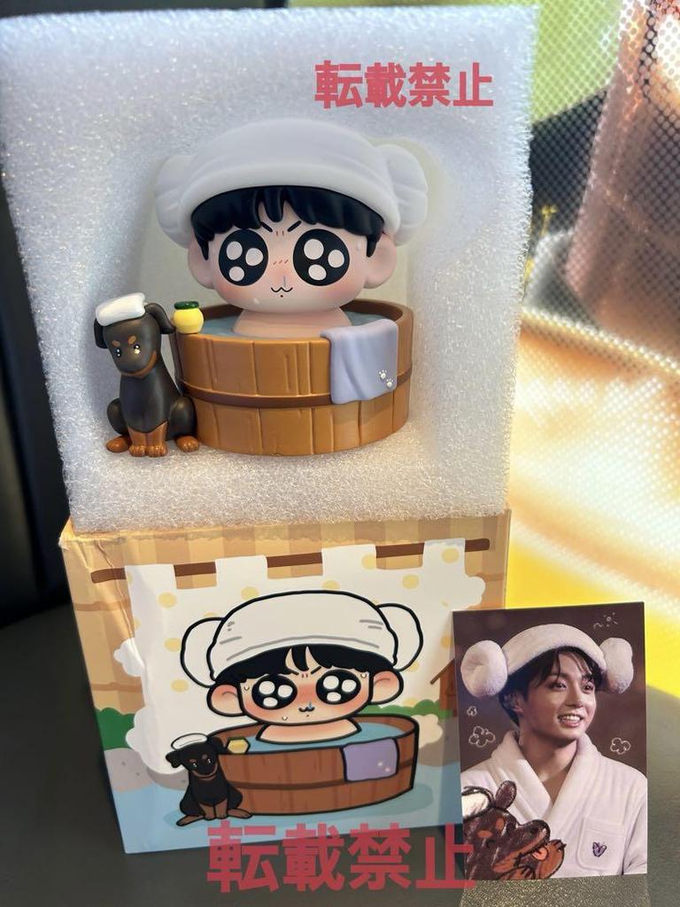 [USED] Same-day Shipping BTS Jukdugi Bathing Figure Mokkunim 2025 B-DAY Korea Exclusive