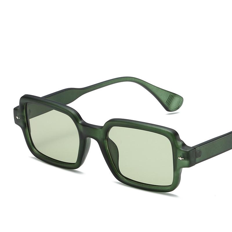 Small Frame Square Sunglasses Women For Men Fashion Vintage Trendy Sun Glasses Punk Luxury Brand Designer Pink Leopard Shades