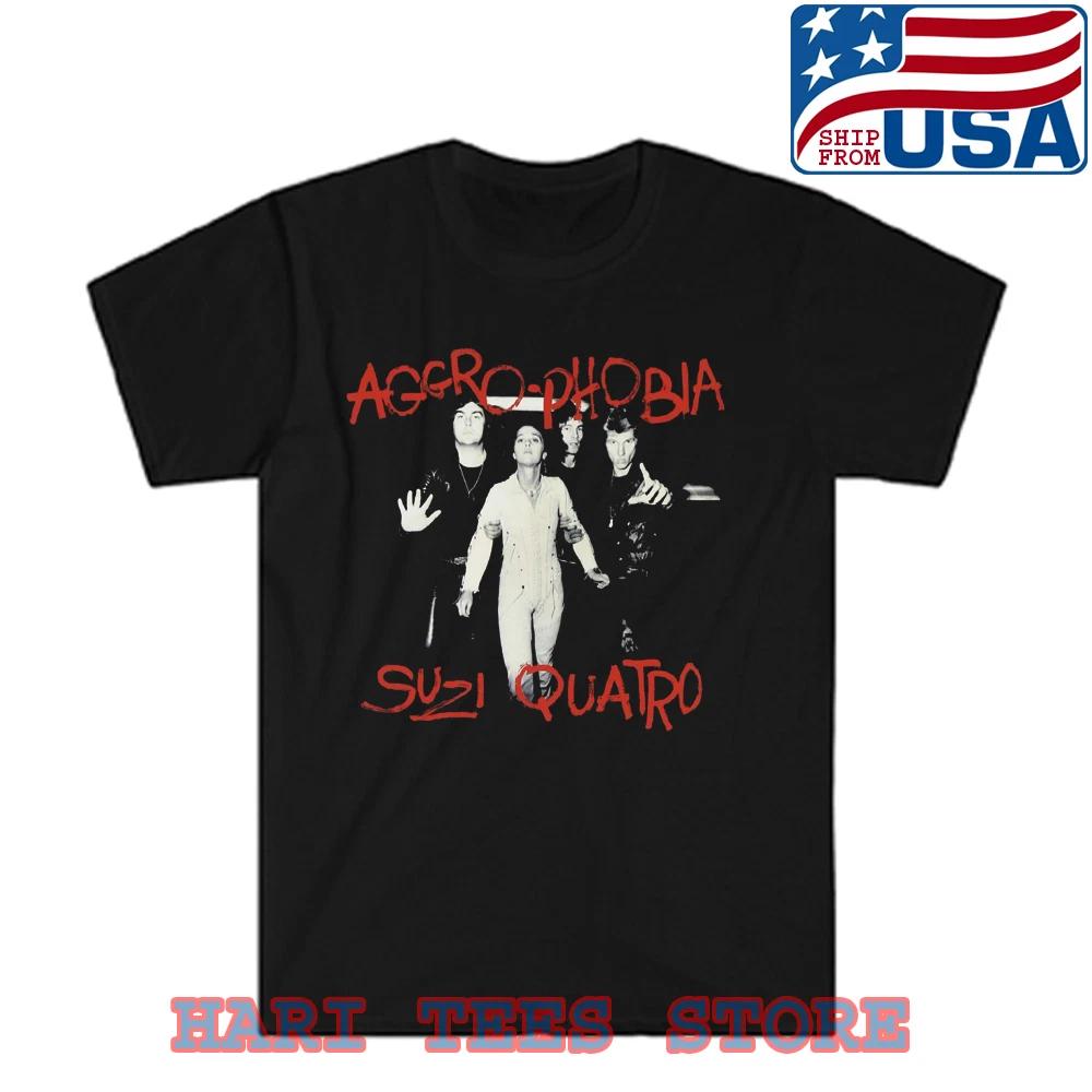 

Suzi Quatro Aggro-Phobia Men s Black Size S to 5XL 2XL