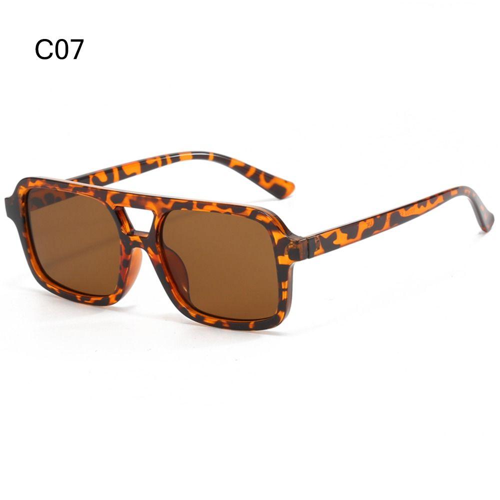 Trendy Stylish Retro Leopard Sunglasses Outdoor Leisure Trendy Women'S Eyewear Uv400 Eyewear For Women & Men