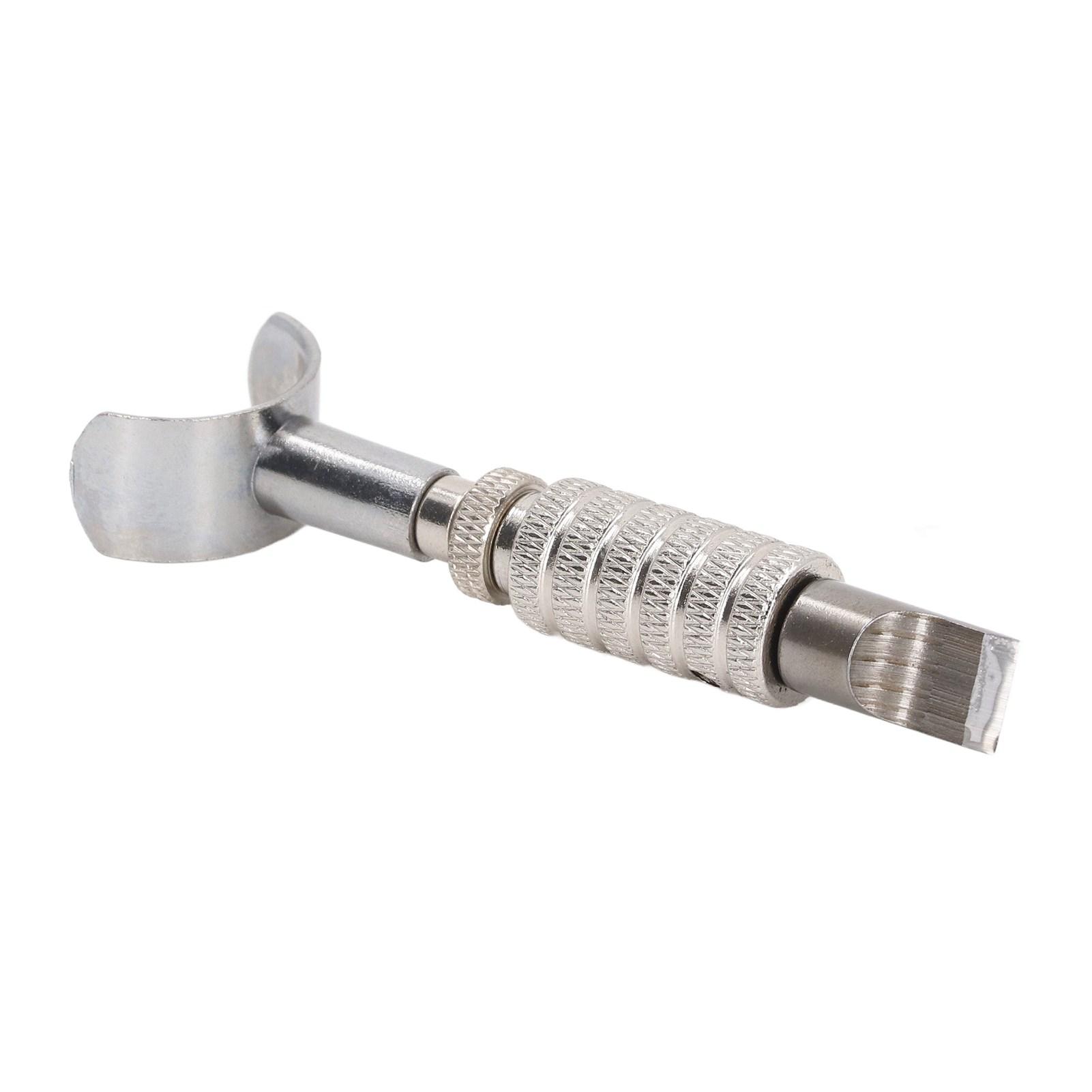 

Leather Swivel Knife Flexible Handle Strong Durable Metal Detachable Leathercraft Carving Knife for Leather Craft DIY