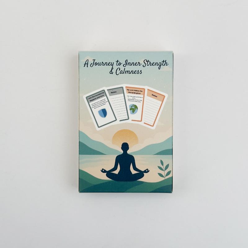 50 Positive Affirmation Cards for Mental Resilience