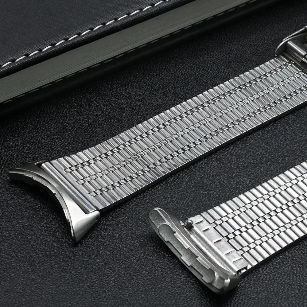 Luxury Stainless Steel Band for Google Pixel Watch 3 45mm Men watchband Bracelet Replaced Accessories for Pixel 3/2/1 41mm Strap