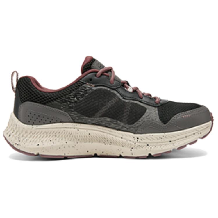 Skechers Go Series Comfortable Low-Top Running Shoes Women Sneakers Black Brown 128623-BKBR