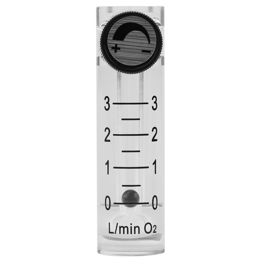 LZQ 2 Flowmeter 0 3LPM Flow Meter with Control Valve for Oxygen Air Gas