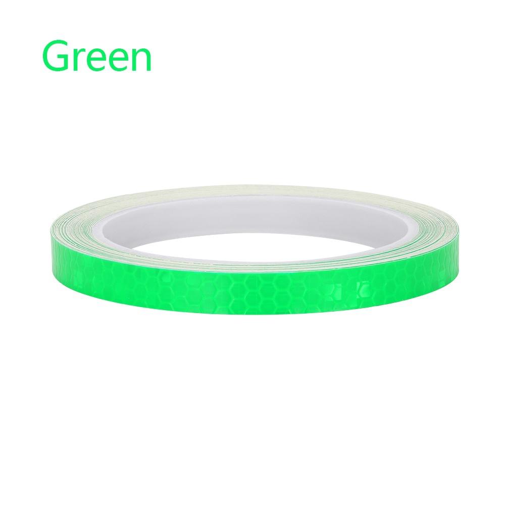 1 Roll Vinyl Motorcycle Rim Tape Reflective Wheel Stickers Decals Car Warning Stickers Motorbike Styling Decor Tool Accessories