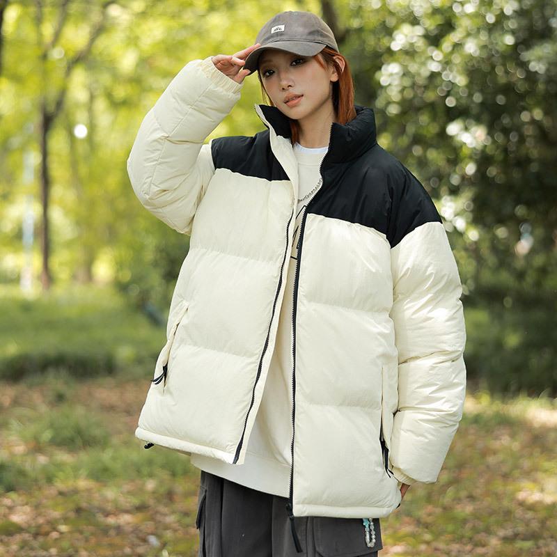Winter Fashion Versatile Stand-up Neck Cotton-padded Clothes, New Coats, Thickened Cotton-padded Clothes for Men and Women