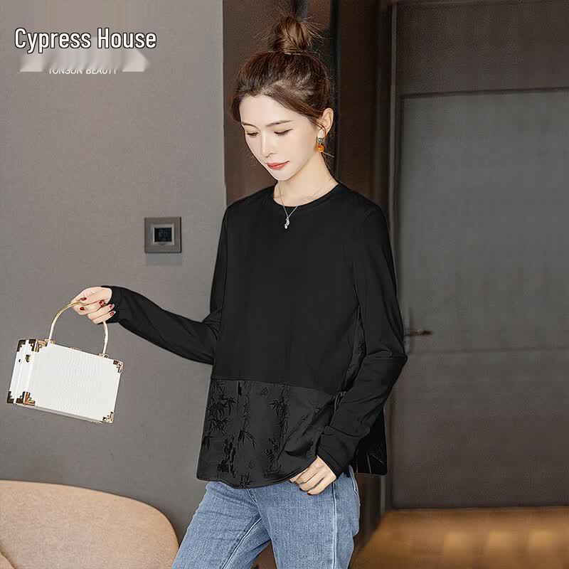 

Women s New Chinese Style Long Sleeve T-Shirt XL