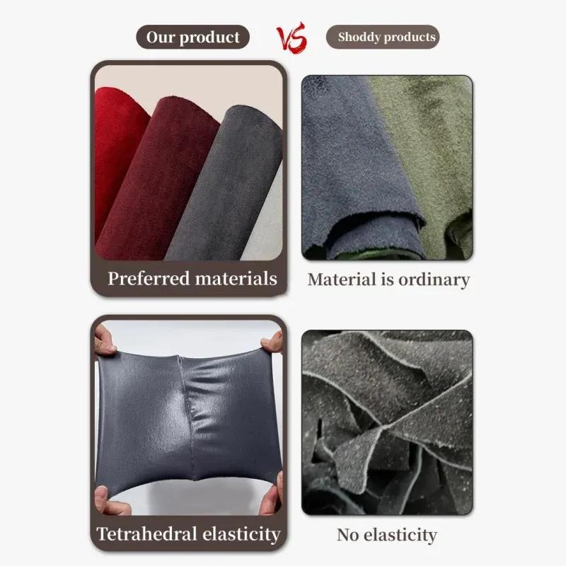 300/150cm Multi Color Black Self Adhesive Suede Fabric Leather Sticky Retractable Velvet Roll Suede Adhesive Leather Repairs