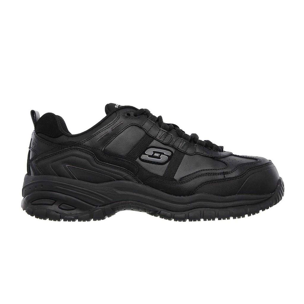 Skechers Mens Stride Grinnell Coated Leather Safety Shoes