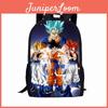 Dragon Ball Cartoon School Backpack For Boys With Breathable Oxford Fabric And Large Capacity