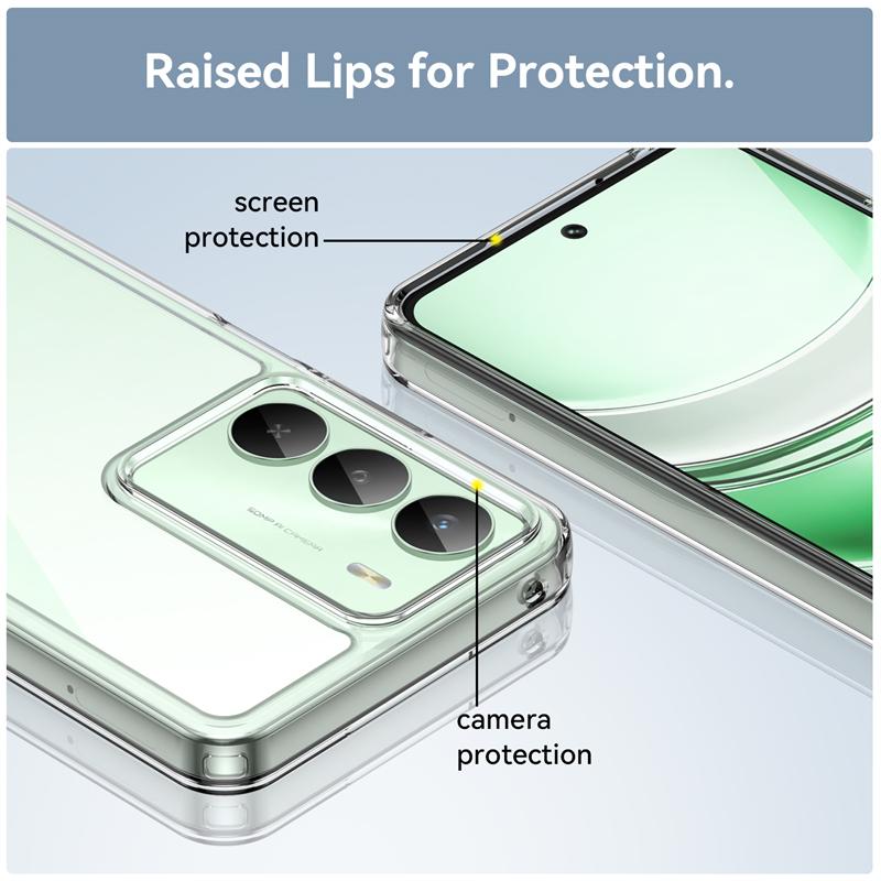 Transparent Phone Case For Realme C71 Case Anti-knock Silicone Colorful Clear Back Cover For Realme C71 Case For Realme C71 C73