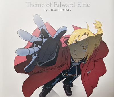 CD Edvards Elriks (ROMI PARKS), ALPHONSE - Edvarda Elrika tēma, autors THE ALCHEM SVCW7651 Aniplex Inc. 2009. gada Japānas Obi skaņu celiņi un mūzikli, kas izmantoti