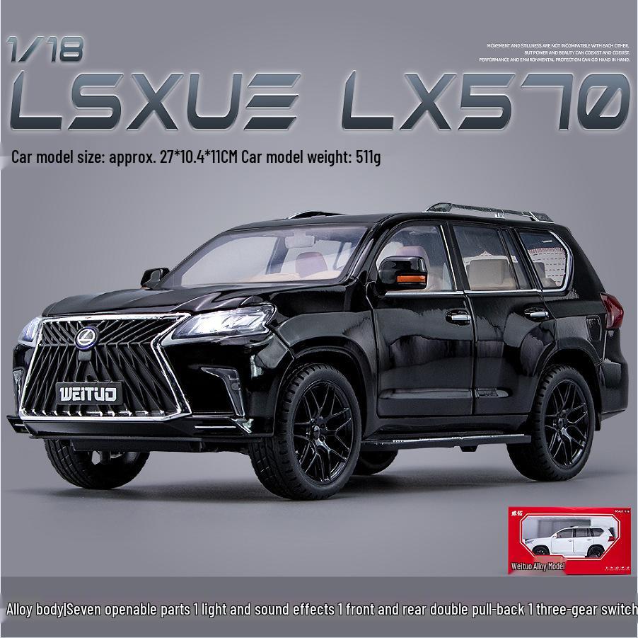 Authentic 1:18 Land Rover Range Rover Alloy Car Model - Fashionable Blind Box Ornaments