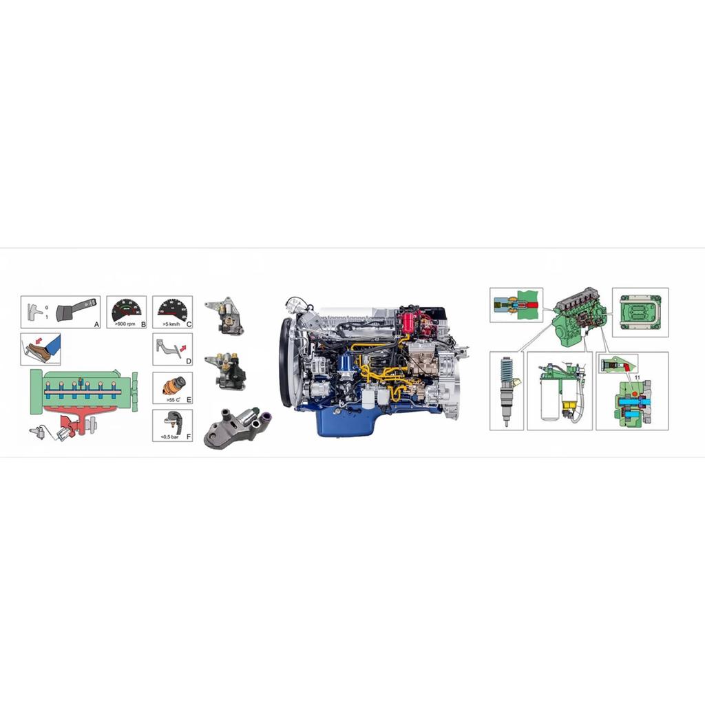 Volvo Trucks FH Left Front Headlight 22239219 21221130 Control Unit OE:82355055 Electronic Control Module