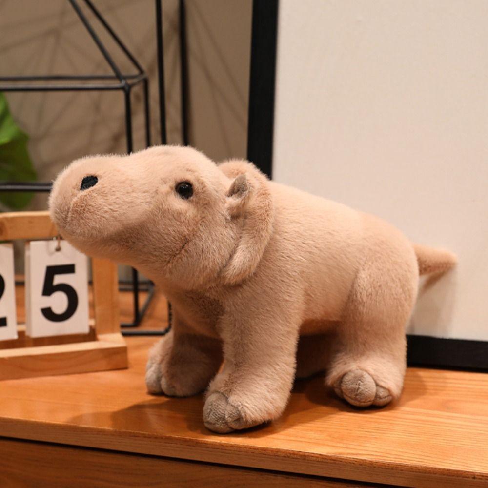 Forest Animal Hippopotamus Handmade Doll Cartoon Hippo Doll Plush Toy  Christmas Gift