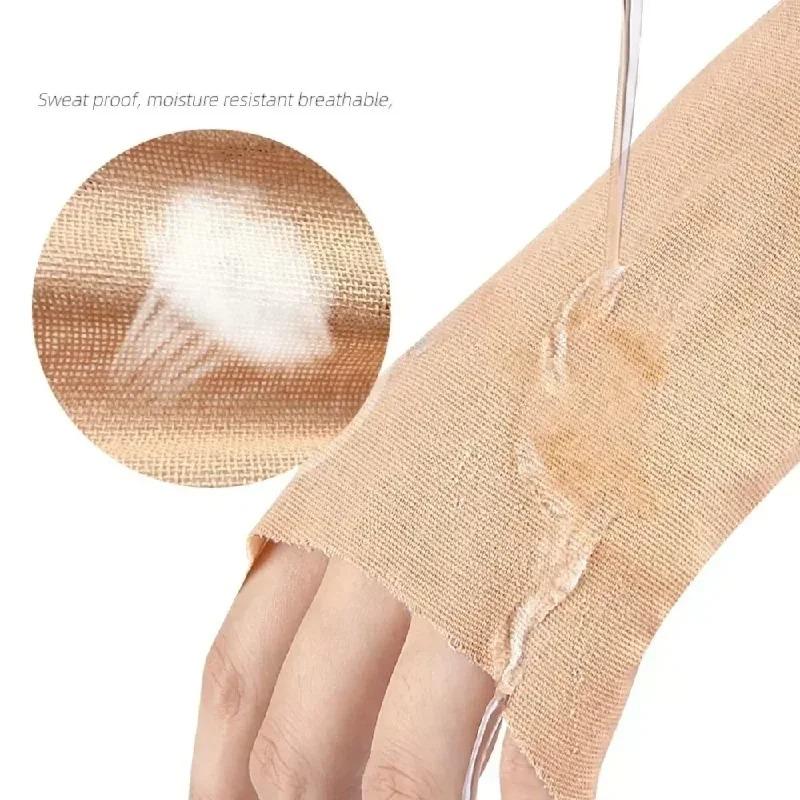2-100Pcs V-Shaped Anti-Friction Thigh Tape, Invisible Sweat-Absorbent Anti-Chafing Patches, Comfortable Body Sticker for Pain Relief