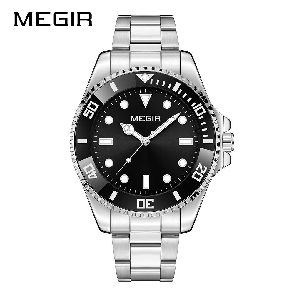 Classic Role Men'S Business Stainless Steel With Waterproof Luminous Quartz Men'S Watch 1090