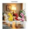 10x26cm Winter Plum Silk Cloth Flowers Artificial Plants Bonsai Small Fake Flowers Table Potted Ornaments Home Garden Decor