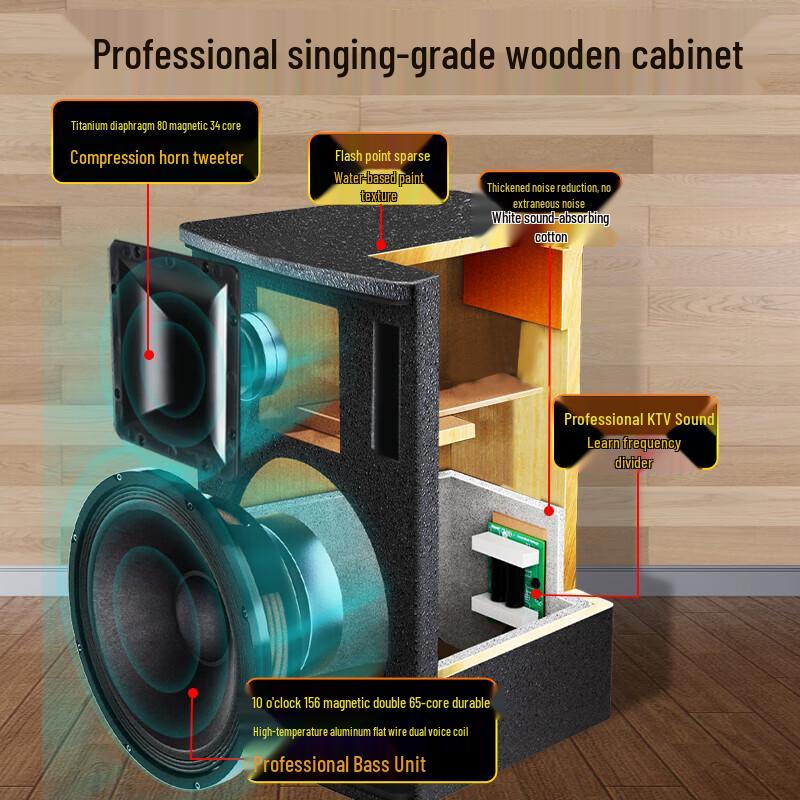 Songchuan International SP101 Home KTV Professional Audio System CN Plug (adapter Included)
