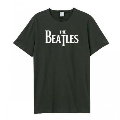 Amplified Unisex Adult The Beatles Logo T-Shirt