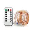 50 LEDs Fairy String Lights 5M Length USB Copper Wire Lamp Christmas Lights 8 Lighting Modes with Remote Control for Christmas Halloween Wedding Part