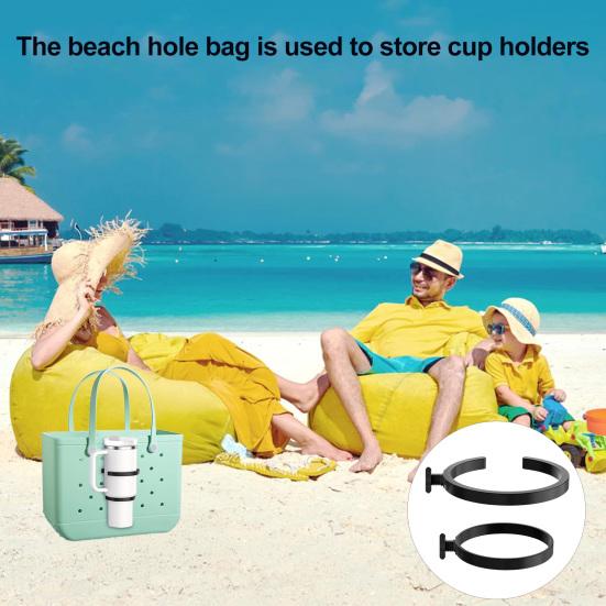 Cup Holder 30/40oz Universal Cup Holder for Bogg Bag Single Nut Design Multi-functional Cup Holder for Travel And Outdoor Activities