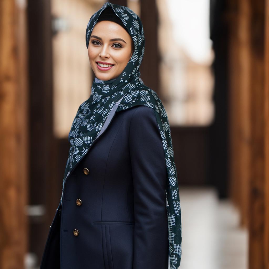 New Printed Chiffon Hijab Scarf For Women Muslim Headscarf Wraps Veils Islamic Turban Niqab Tie-Dyed Headband Muslim Hijab Shawl