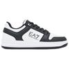 Emporio Armani EA7 Slasher Color Block Lace-Up 3.4cm Low-Top Sneakers Unisex Sneakers Black White 7X000345AF11988MC001