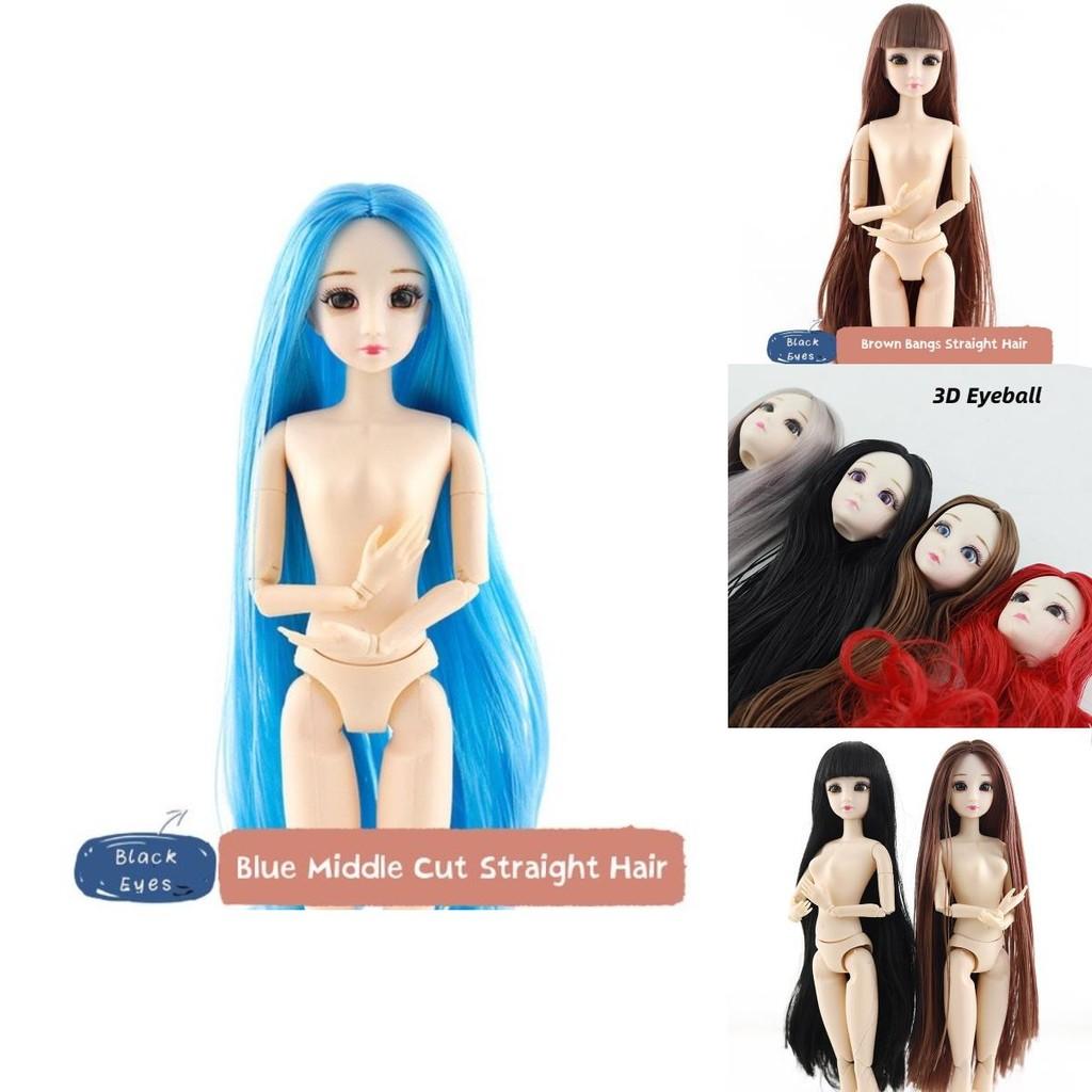 Muñeca de Moda Bjd 20 Articulaciones Maquillaje Diy Princesa Niña Juguete Regalo Para Niñas Ojos 3D