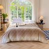 Cross-Border Double-Sided Plush Flannel Blanket - Coral Fleece Gift for Office or Nap