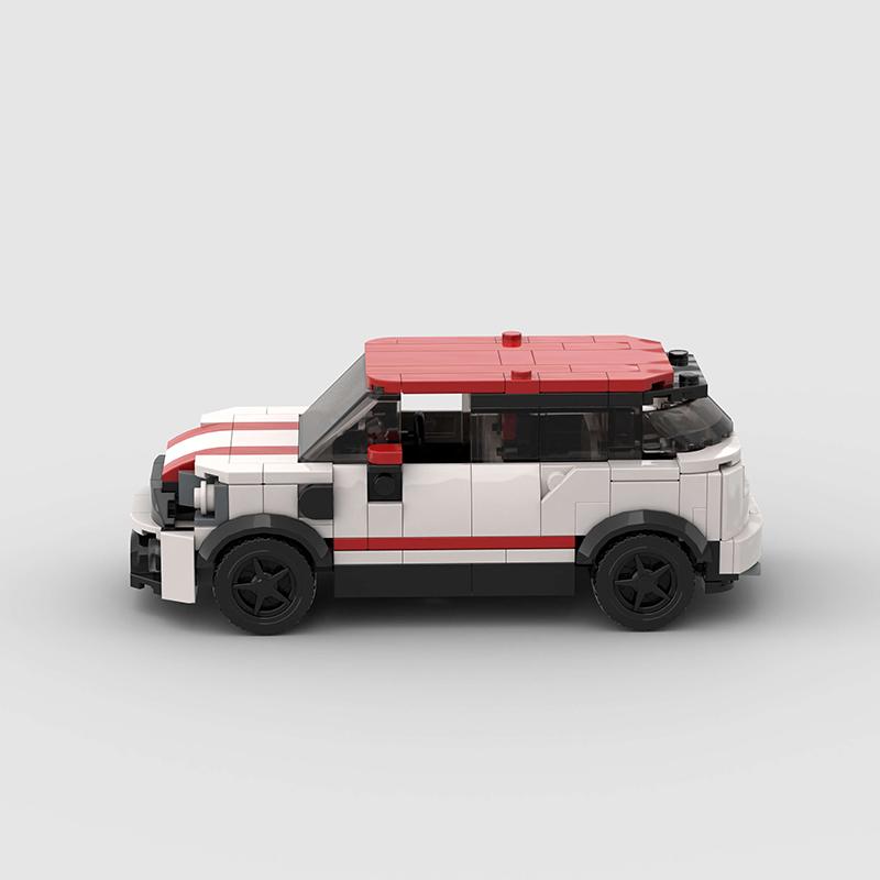 Countryman F60 MOC SUV Car Off-road Super Race Vehicle Model Building Block Racing Rally Sports Brick Toy Christmas Gift City